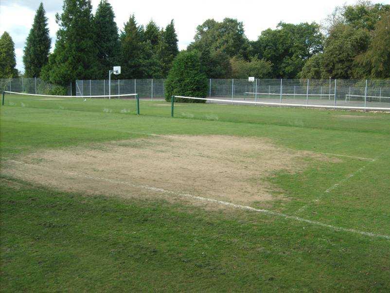Cassiobury Park grass tennis courts: in very poor condition by the end of the season The Use of Council Facilities The average use of the Council s football pitches for which details are available