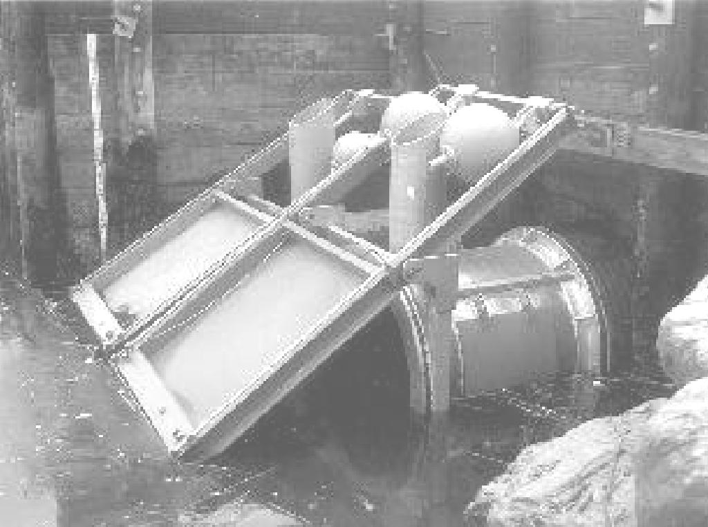 Waterman / Nekton Self-Regulating Tide Gate Photo 2- Self Regulating Tide Gate by Waterman Industries This is the original Self Regulating Tide Gate (or SRT ) which has been produced by Waterman
