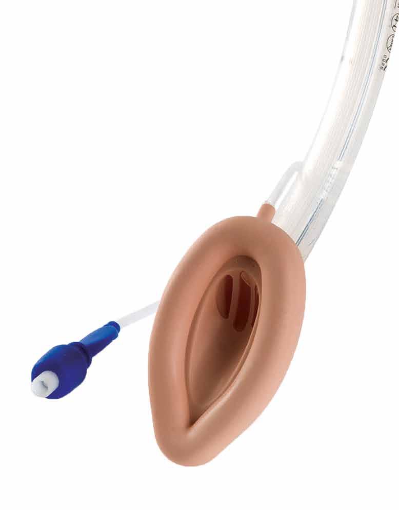 LMA Classic : the classic laryngeal mask Eight sizes, from neonate to large adult Not made with natural rubber latex and re-usable up to 40 times Aperture bars designed to prevent the blockage of the