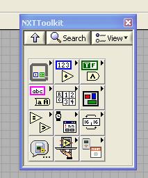 Here is the NXT toolkit itself. These are the only commands you can use if you want the program to compile and download onto the NXT.