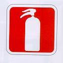 extinguisher 'This way'