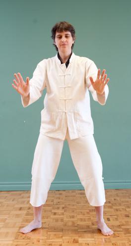 movement as Commencement of Tai-Chi, as a conclusion of this cycle of five moves.