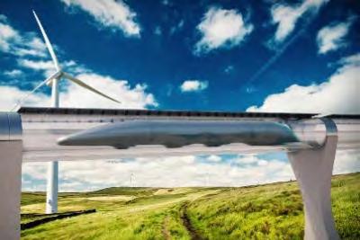 costs Limited by sharp horizontal curves Hyperloop Very high speed 650 MPH Exclusive,