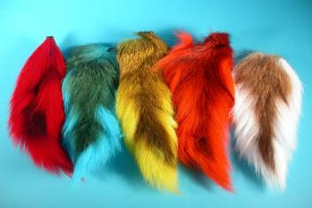2150-2 Animal Tails 65 DEER TAILS FISHER TAILS the USA The fisher tails are tanned and measure 12 to 16 long. (Martes pennanti).