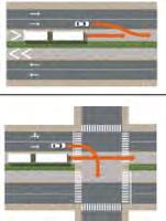 BRT and major intersections The most prevalent crash type at intersections is of right turning mixed