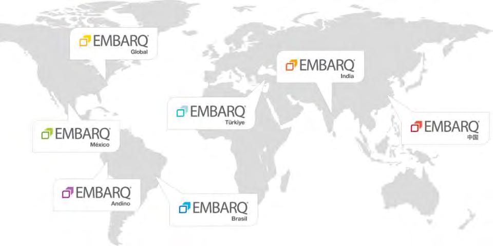 Thank you The EMBARQ global network catalyses environmentally and