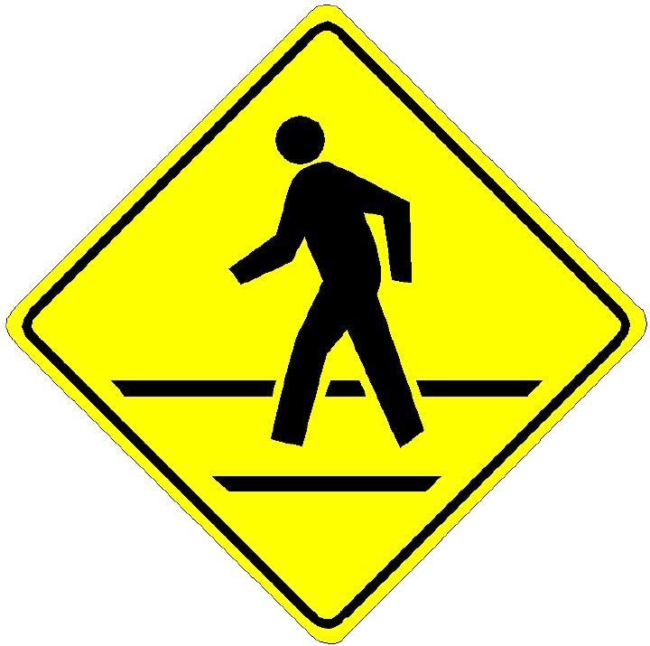 Always use crosswalks Always look before crossing Pedestrian Concerns Make eye contact with drivers to ensure they are yielding to you Obey walk/don t walk