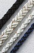 A N C H O R I N G & M O O R I N G 8 STRAND NYLON ANCHORBRAID The number one choice for anchor warps due to strength and high-stretch characteristics along with exceptional flexibility and non-kinking.