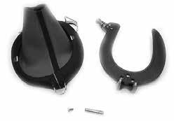 1 Chin Strap Removal Tools Required: Flat blade screwdriver 1) The chin strap is removed by removing the screws that secure the two snap tabs that penetrate the helmet shell and attach to the two