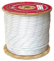 Soft-hand feel Suited for mooring and anchor lines Easy to knot or splice Made from the highest quality UV-stabilized yarns, this top quality nylon cord is the top double braid choice for marine and