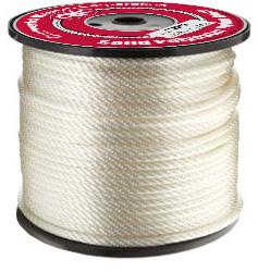 Solid Braids Spools Solid Braid Nylon CWC solid braid nylon is an extremely strong, soft, lightweight, general purpose rope with excellent resistance to rot, abrasion, mildew, petroleum products and