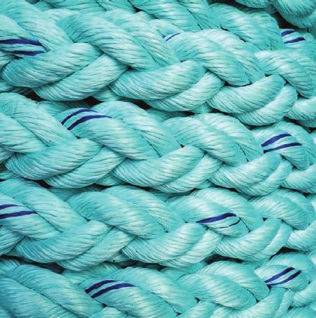 polyester, ICE BLUE s 0.99 specific gravity construction allows this rope to float just under the surface of the water, making it great for mooring line, tow line, or barge lines.