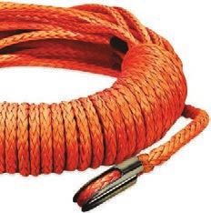 Useful for mooring lines, barge lines, lifting slings, winch lines and theatrical rigging.
