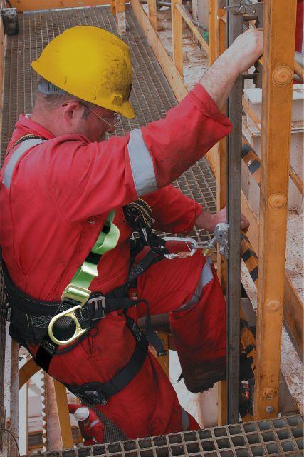 Fall Protection Systems Fixed Ladder Climbing System When climbing a ladder, rail systems can be used on any fixed ladder as well as curved surfaces as a reliable method of fall