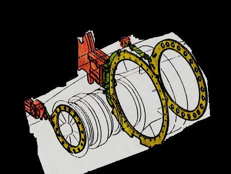 Slide 19 TYPICAL ENGINE MOUNT Engine mount structures.