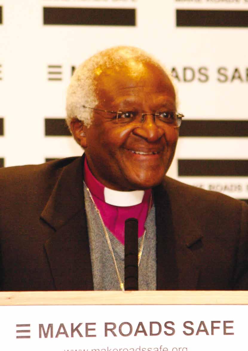 Archbishop Desmond Tutu at the Make