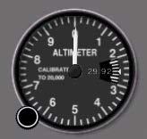 : The Altimeter The Altimeter is used to give the actual height above MSL of the airplane. Actually it is not directly measuring the height but the pressure of the air outside the plane.