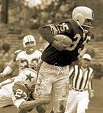he anchored Pittsburgh s defense for 14 seasons. He captured the NFL s Best Lineman Award in 1957 and was named all-league four times.