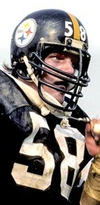 JACK LAMBERT Linebacker (1974-84) ELECTED: 1990 John Harold Lambert was a two-time NFL Defensive Player of the Year, eight-time All-Pro and nine-time Pro-Bowler.