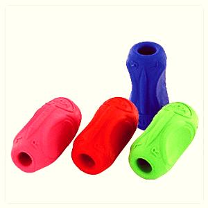 LEFT-HANDED STATIONERY PENCIL GRIPS Large, soft grips have been engineered to train kids to develop the most ergonomic