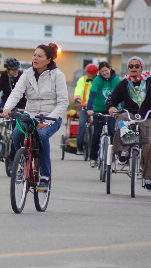 What is Active Transportation? Active transportation (AT) is any mode of human-powered transportation. It can be done on land or water, during all seasons.