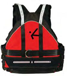 An entry level PFD offers wide variety of use very popular for touring and rafting.