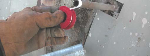 REMOVE THE RED-TOP / PRESSURE GAGE Most two ply testable bellows are equipped with some means