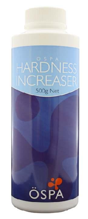 hardness increaser Off white granules. Calcium Chloride 500g Protects the surface of the spa against etching, corrosion and pitting, ensuring extended life of the spa surface.
