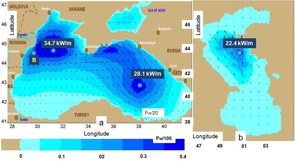 Energies 2014, 7 4013 in the North Sea at the location Fino1 (54 1 N; 6 35 E) where a wind farm already operates [33]. In both places wave measurements are available for the time interval 2003 2009.