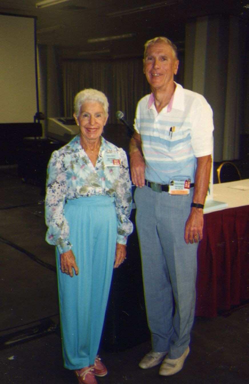 June Krauser and Ted Haartz in 1994 Kansas City, MO Convention Krauser: President 1974 1977
