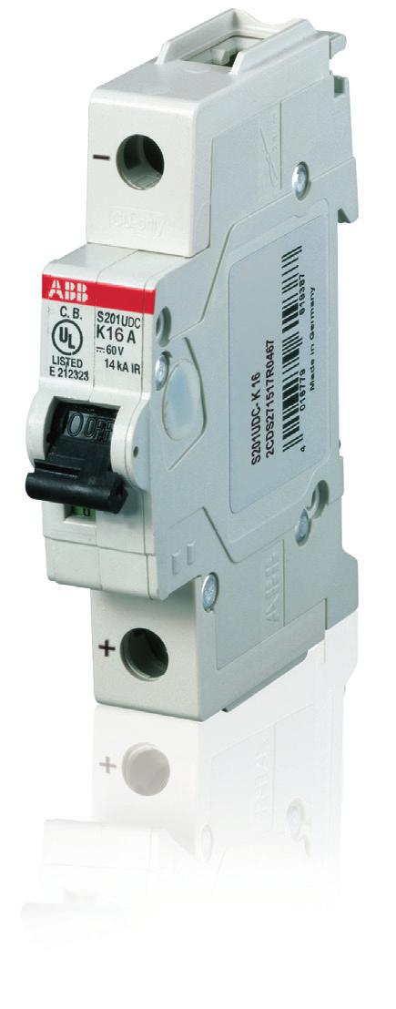 S(U)00 series SU00M, SU00MR, and S00UDC UL 489 series Description The SU00M, SU00MR, and S00UDC miniature circuit breakers offer a compact solution for protection requirements.