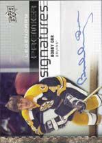 95 1982-83 O-PEE-CHEE: #391 Thomas Steen RC EX/MT $2.95 Paul Coffey 14-15 In The Game Game Used Jersey Tag #1/1 $49.95 Bobby Orr 16-17 Upper Deck Premier Legendary Signatures $139.