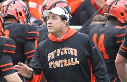 Princeton, returned to his beloved alma Guided Princeton to the 2013 Ivy League title One of only two men to both play for and coach an Ivy League Championship Football Team ica honoree in 20 years
