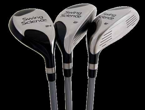 Easy to hit fairway woods and hybrids feature a low and deep CG with high MOI characteristics making these designs suitable for golfers of all skill levels.