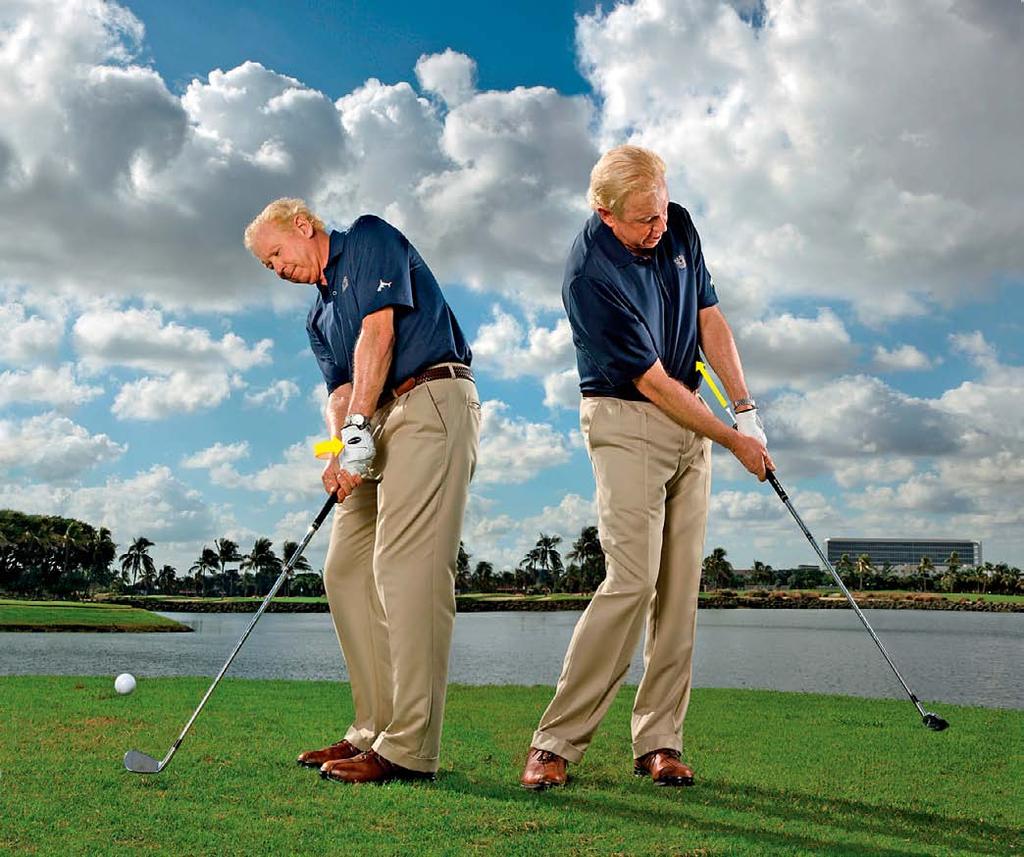 lesson tee JIM McLEAN tee time Stick a tee in the grip, and make sure it points at one spot from start to finish.