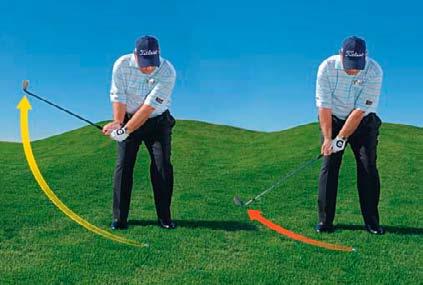 MAKE A STEEP SWING Digging the ball out of a buried lie and hitting it with touch might seem like an impossible combination, but it s not.