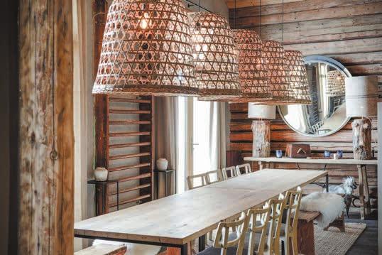 CHARMING CHALETS The Chalet Nantailly: a design eco-lodge A charming address, this ancient farmhouse - dating back to 1781 was entirely renovated in 2015.