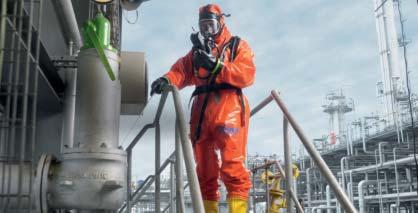Accessories ST-10071-2008 What accessories do I need for a chemical protective suit? Boots and gloves Protective boots and gloves are necessary for the handling hazardous materials.