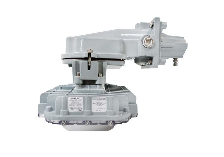 Conveyor Light Products Vigilant LED Conveyor Light - CE / RCM Standard Model Mechanical Information: Fixture weight: 6.7 kg (15 lbs) - Polycarbonate lens 8.