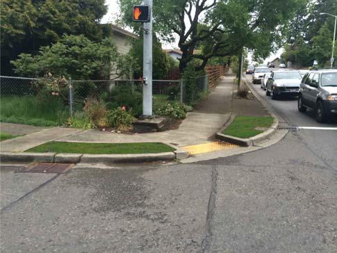 Examples of a Curb Ramps The following examples are not intended to be used for design purposes.