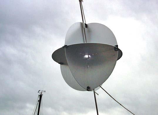 Not all weatherrelated boating hazards come with storms. A RADAR REFLECTOR, AVAILABLE AT ALMOST ANY MARINE STORE. Watch for lightning in addition to rough water.