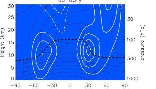 B. Randell Isentropic surfaces crossing the tropopause in the