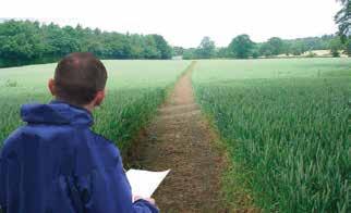 15. Ploughing & Cropping It is an offence to plough any field edge public right of way and cross field Restricted Byway or BOAT. It is possible to plough cross field footpaths and bridleways.
