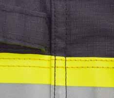 Improved Performance and Reliability You Can Trust Double-Felled Seams and Double Stitching Increases Durability and Strength Major seams are double-stitched and double-felled on all three layers as