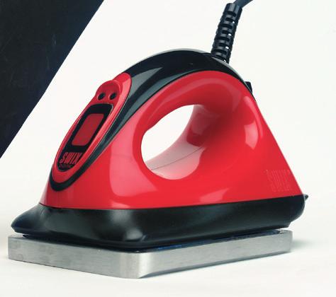 6: Keep the iron clean! 7: Adjust temperature down when not in use. T72 Racing Digital Iron (T72110) 110 Volt, 550 Watt. A 12 mm plate gives optimal temperature stability.