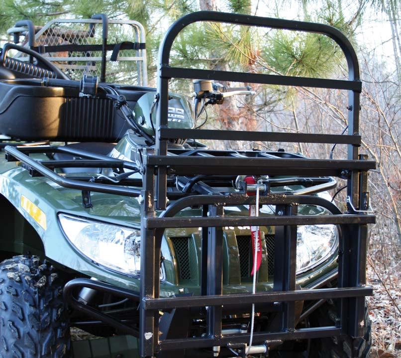 p140x145 BHG07 ATVs.qxd 8/6/07 8:24 AM Page 143 for transport, the Pack Rack Plus is a robust, simple, and versatile option. www.allriteproducts.