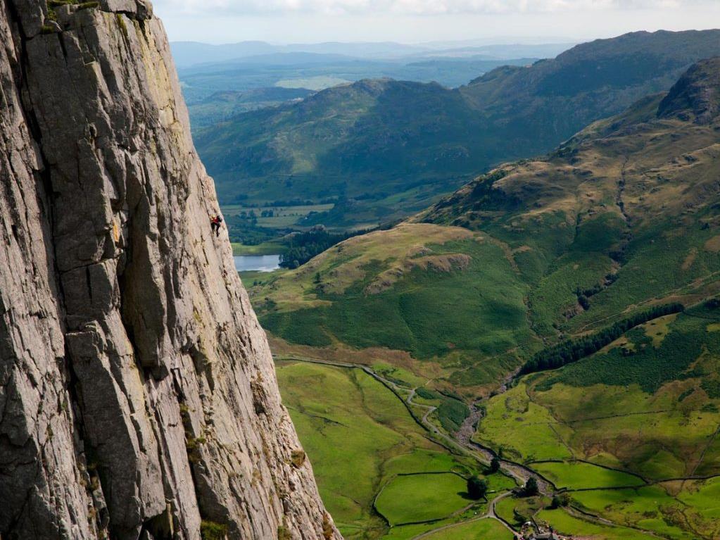 Rock Climbing Courses in The Lake District Ecologically sustainable with wholesome food & luxury yurt accommodation in a stunning setting.