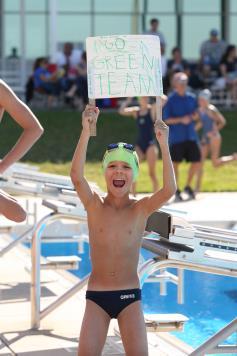 Swimming can tend to be a very individual sport, but events like this one helps swimmers embrace