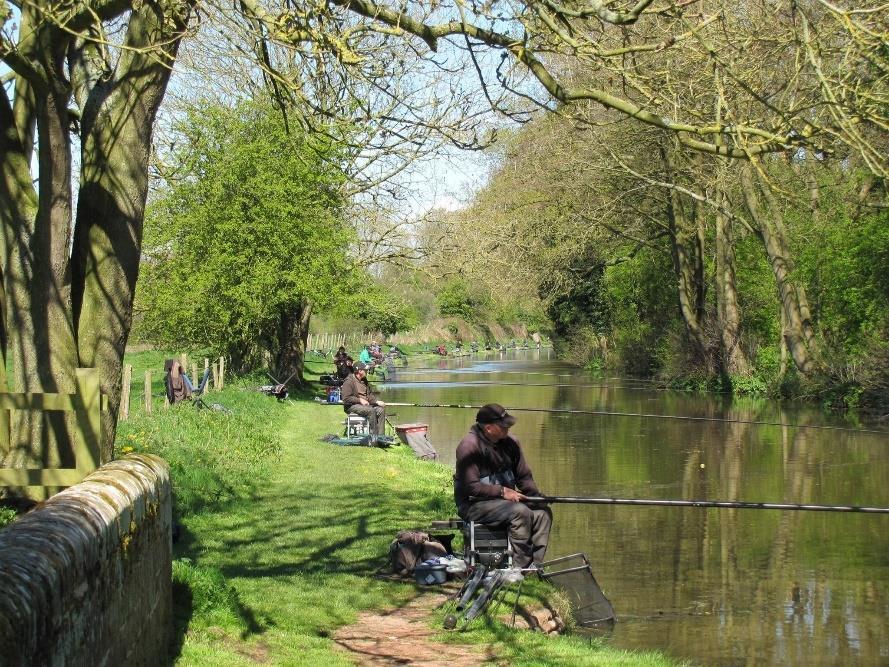 Soon to be published report: All fishing benefits the UK economy 1.46 billion 7% of anglers go canal fishing ( 102.