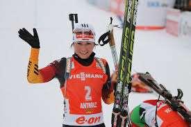 Andrea Henkel Andrea Henkel is a biathlete from Germany who became the permanent member of the country s team in 1998. She won her first medal in 1999.